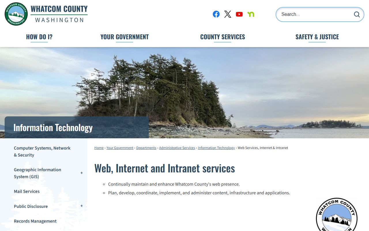 Whatcom County Assessor property records for Bellingham