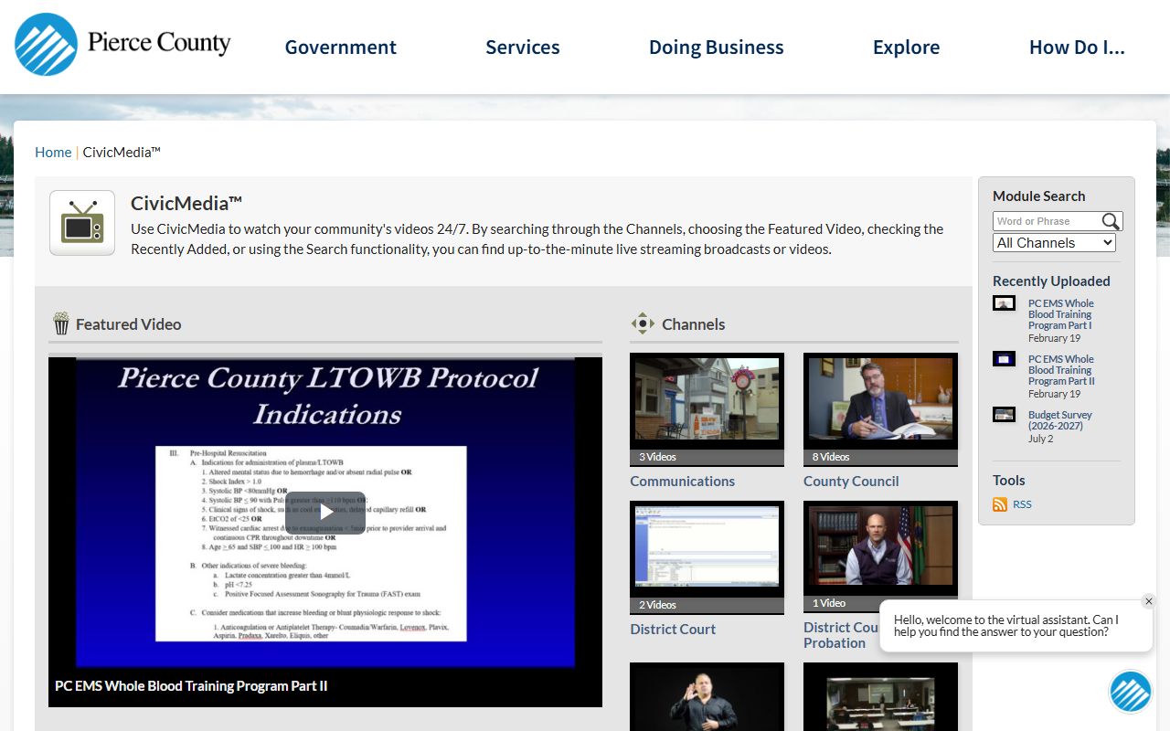 Puyallup property records Pierce County Treasurer