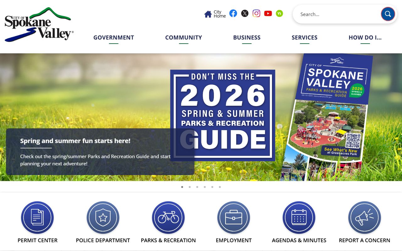 Spokane property records Spokane Valley nearby community