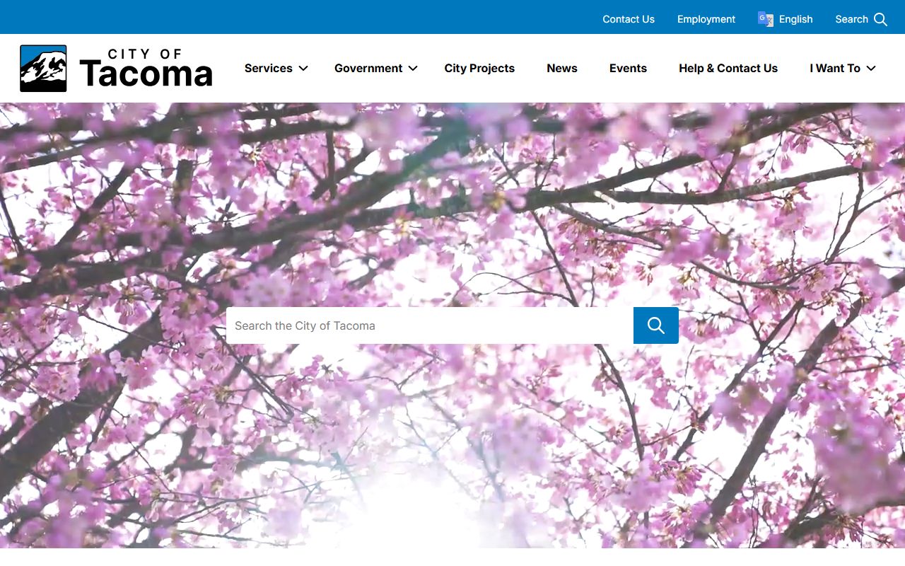 Tacoma property information lookup tool planning department