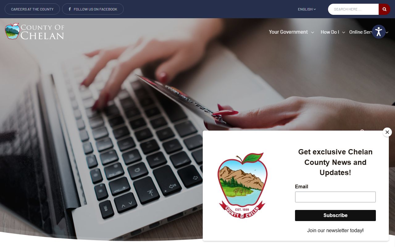 Chelan County treasurer property tax payment