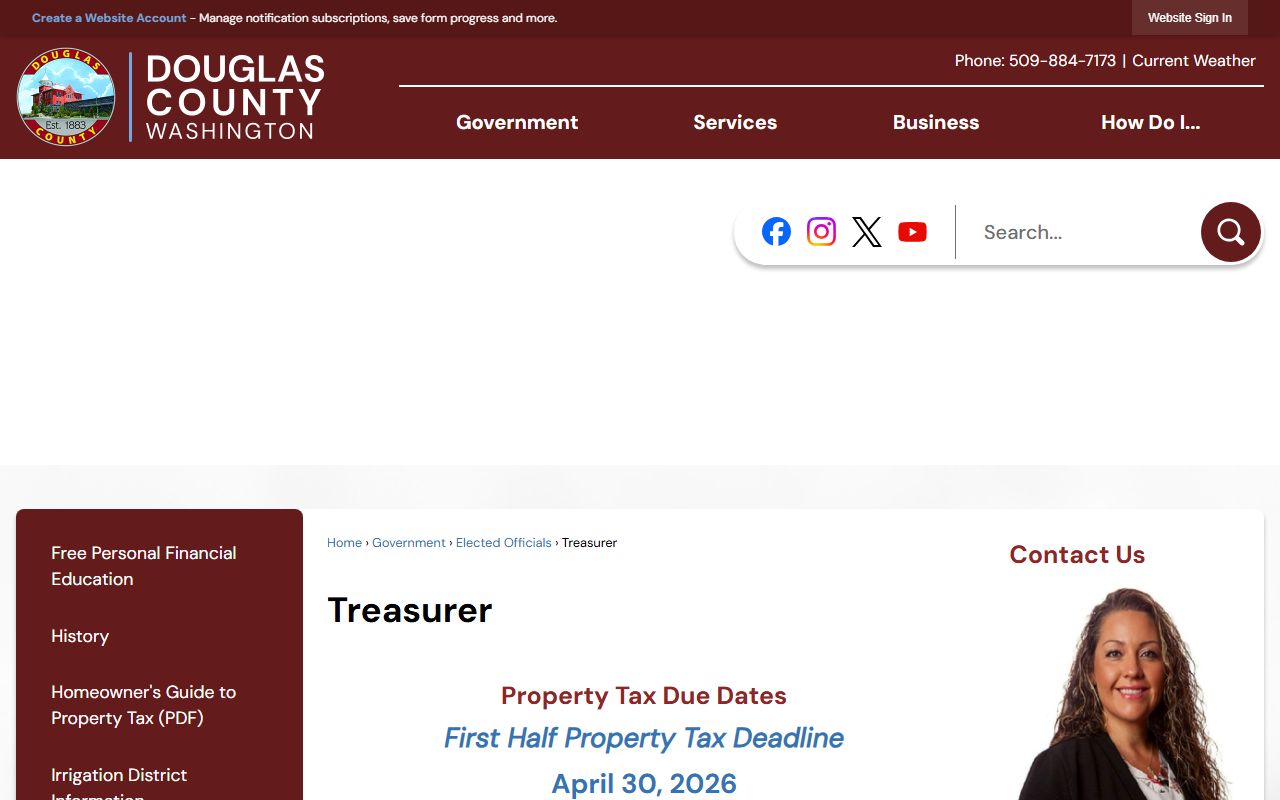 Douglas County property records treasurer tax payment portal