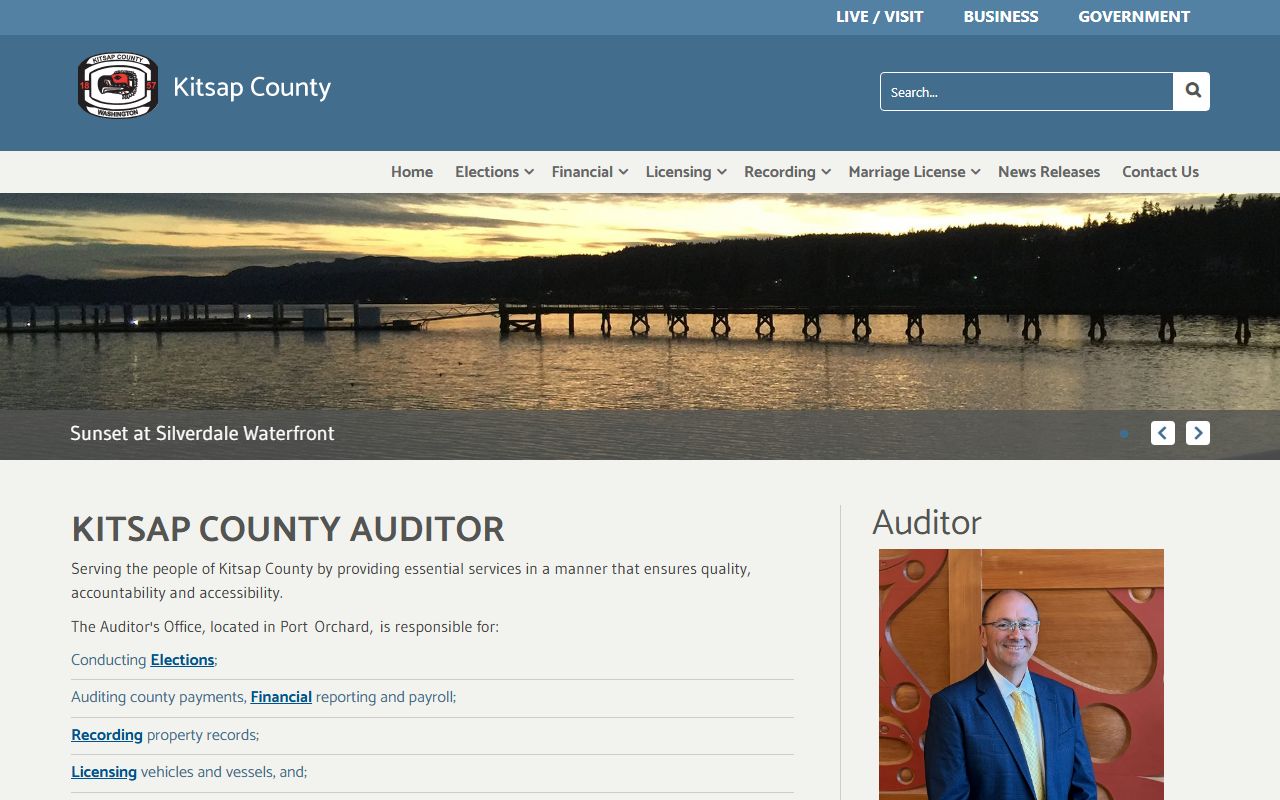 Kitsap County property records auditor office