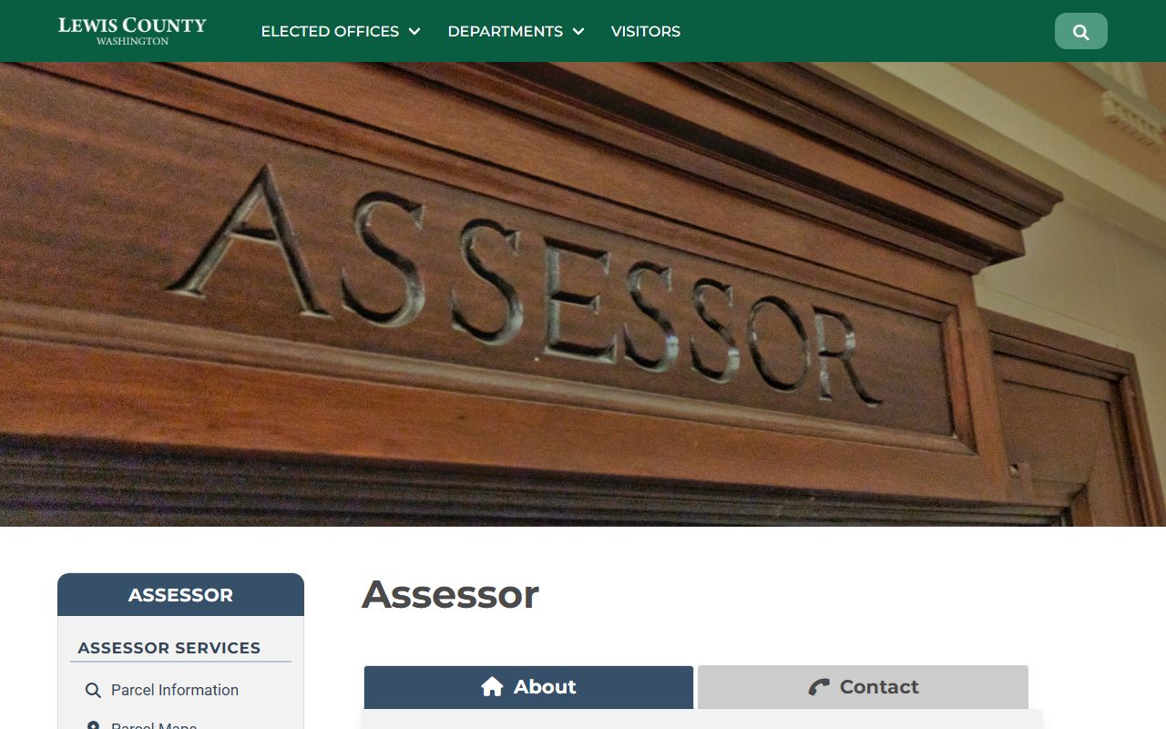 Lewis County property records assessor