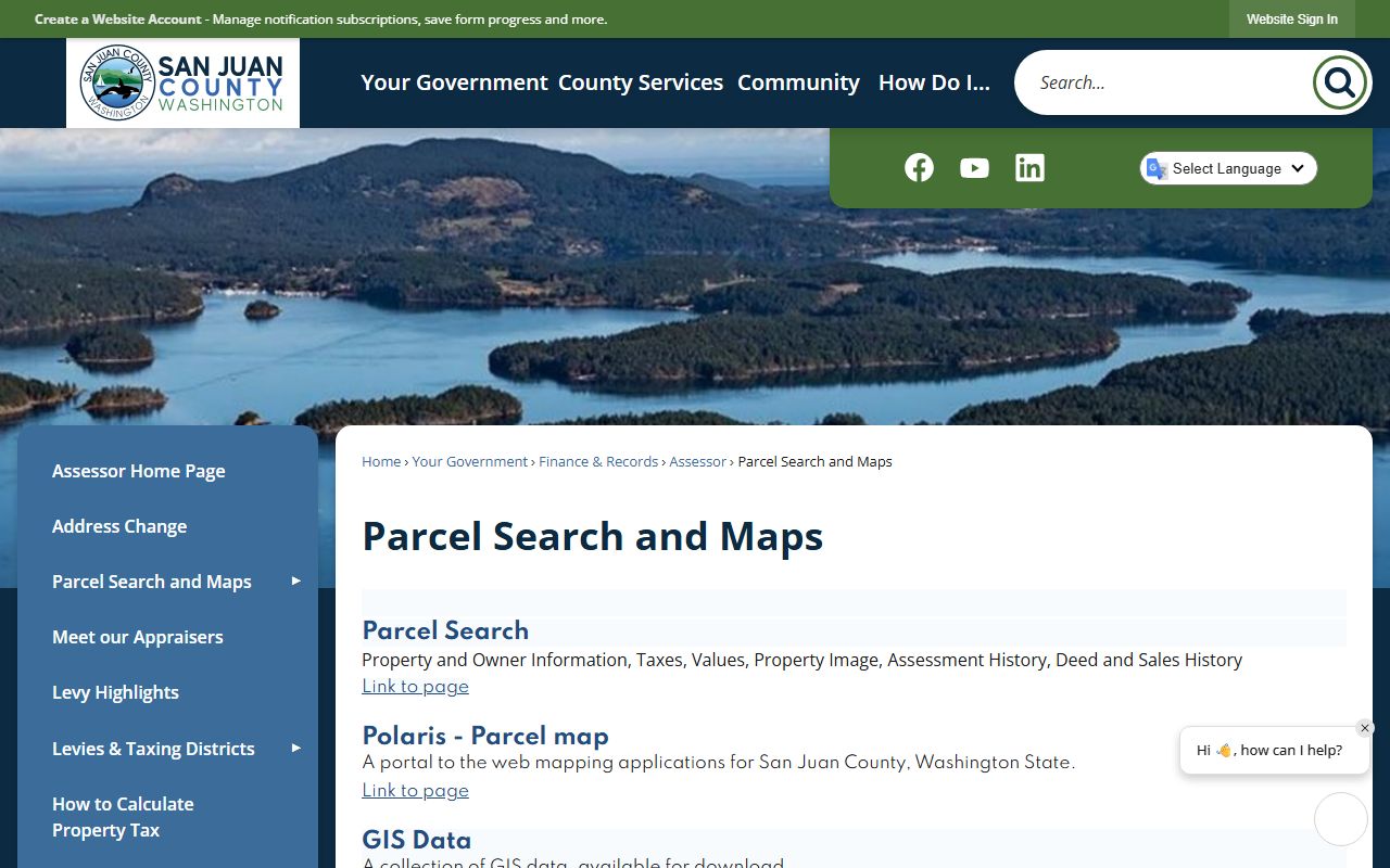 San Juan County Auditor property records recording