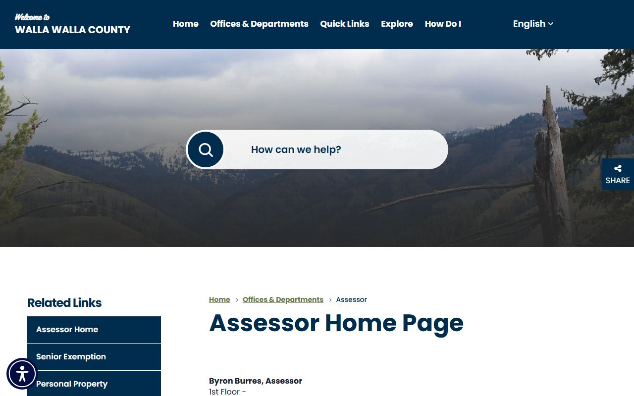 Walla Walla property records county assessor